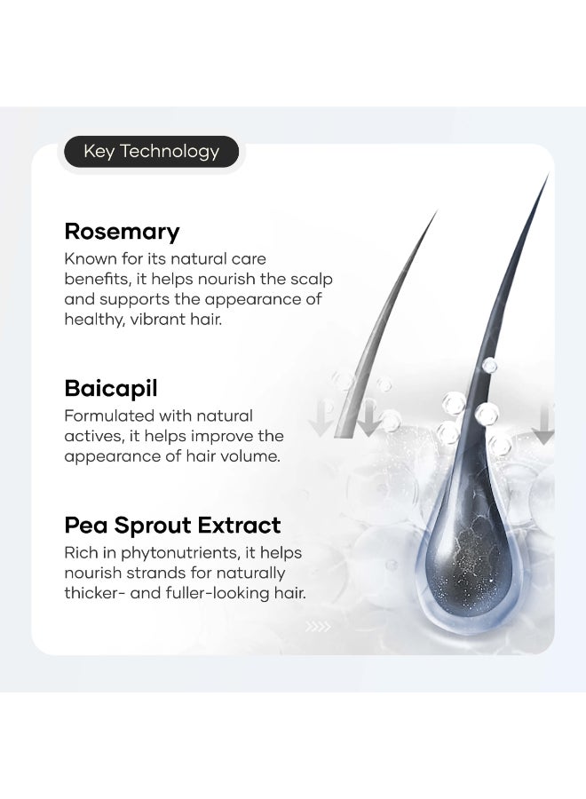 Cureskin Hair Growth Serum Rosemary Hair Spray | Rosemary Oil for Hair | Anti Hair Fall Serum for Men & Women | Strengthen Roots, Nourish Scalp, 60 ml (Pack of 1) - Image 4